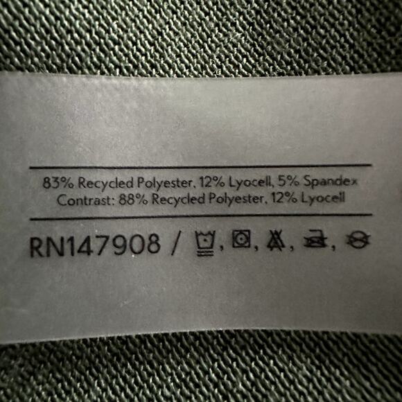 Outdoor Voices Men's Birdie Longsleeve Polo‎ NWT-XXL-Color:Greenwoods - Picture 4 of 9